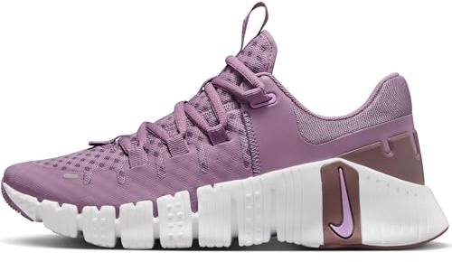 Nike Women's Free Metcon Sneaker, Violet Dust/Rush Fuchsia-Plum, 4.5 UK