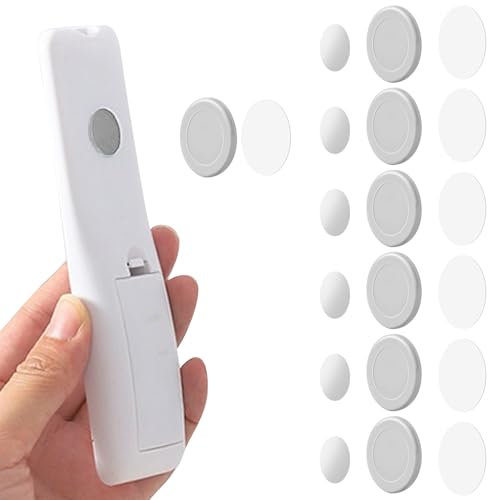 Encuryna 6 Stück Magnethalterung Fernbedienungshalter,Starker Magnetische Wandhalterung Fernbedienung,Fernbedienung Halterung Wand,Fernbedienung Halterung Wand magnet,Magnetische Fernbedienungshalter