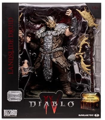 Bizak McFarlane 64386722 - Diablo IV Druide, 15 cm