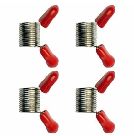 antianzhizhuang Essential Jewelry Making Tool Stringing Bead Stoppers Spring End Fasteners Alloy Material Perfect For Beading Bracelets Jewelry Making Tool
