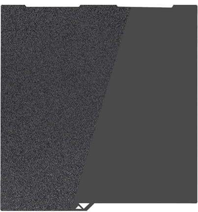IdeaFormer Doppelseitig PEI Druckplatte 256x268mm, Smooth +Texturiert PEI Spring Steel Druckbett für Anycubic Kobra 3, Kobra 3 V2, Kobra 3 Combo 3D Drucker