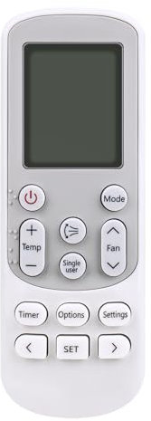 AULCMEET DB93-1463TSostituisci il telecomando adatto per adatto per Samsung A/C AC Air Conditioner,È la migliore scelta di ricalcement per i tuoi vecchi o rotti telecomandi.