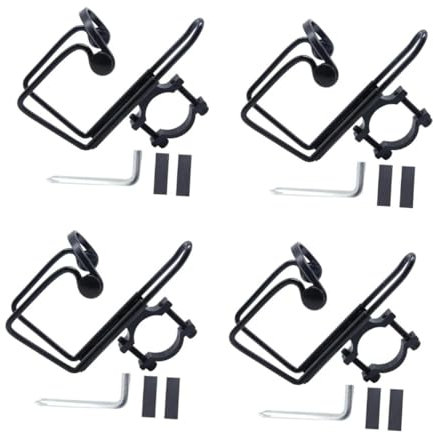 Milisten 4 Pièces Porte-bidon vélo Porte-Bouteille vélo Enfant Support de Bouteille Professionnel Range Bouteille casier à Bouteilles Support de Bouteille Pratique Porte-Bouteille de