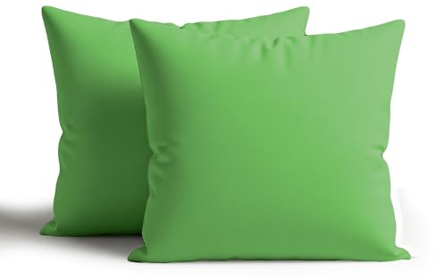 Home Sweet Home UK Outdoor Cushions Waterproof Filled 2 Pack 60x60cm With Invisible Zippered Outdoor Garden Cushions Waterproof 24x24 With Cushion Covers For Living Room Garden Sofa Bedroom