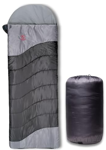 Lestra Sport – Pavin – Schlafsack Decke Trek und Wandern – T ° Limit Komfort 04 °C – bequem & robust – Erwachsene – 180 + 30 x 75 cm – 1,2 kg