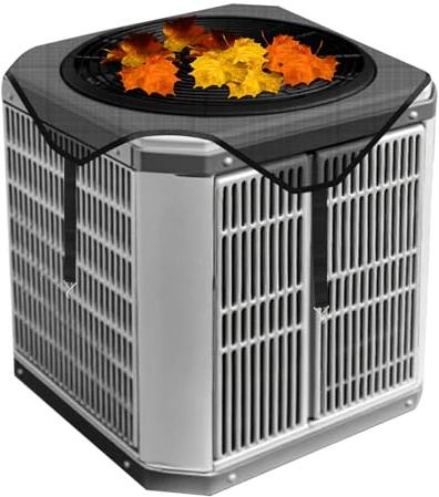 Central Air Conditioner Covers for Outside Units 36'' x 36'', AC Mesh Covers for Outside Unit, AC Unit Cover Outdoor Air Conditioner Condenser Hvac Heat Pump Cover Breathable Top Universal Defender