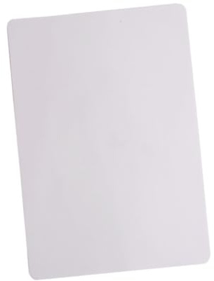 Silikon Übungshaut Weiß 6 Stück, für Augenbrauenmaschine | Flexible Flache Blätter, 18,7x14,2x0,1cm, Kosmetische Praxis, Salon Backroom, für Künstler