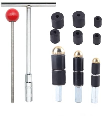 ANKROYU Kit di tappo d'acqua con tubo in acciaio inossidabile professionale con aghi di arresto dell'acqua a calza