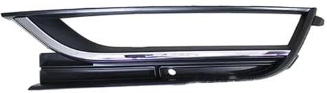 Auto Nebelscheinwerfer Gitter Kompatibel Mit VW Für Passat B7 2011 2012 2013 2014 2015 Frontstoßstange Nebelscheinwerferabdeckung Lampengitter Zubehör 56D853665 56D853666