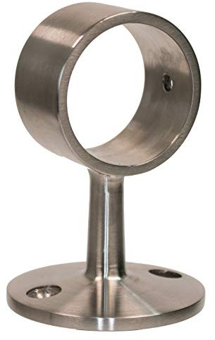 HAMBURGER TAUWERK-FABRIK EST. 1901 Seilträger/Seilhalter Edelstahl matt für 40mm Handlaufseil
