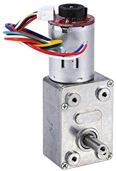 Moteur À Vis Sans Fin Moteur Réducteur DC 12V Couple Élevé Codeur Autobloquant 10RPM Pour Applications Industrielles Domestiques