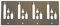 Kirschner Metallbau Spießhalter Steckerlfisch Grillaufsatz Fisch Halter Fischgrill VA Holzkohlegrill Gasgrill (Spießhalter Flach (4-Fische))
