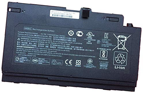 WYGUO AA06XL HSTNN-DB7L AA06096XL 852711-850 852527-241 852527-242 852527-221 852527-222 Laptop Battery Replacement for HP ZBook 17 G4-2ZC18ES G4-1RR26ES Z3R03UT Z3R03AA Series(11.4V 96Wh 8420mAh)