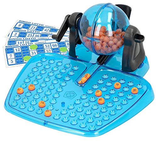ColorBaby Bingo Infantil: Juegos de Mesa para Niños, 48 Cartones Bingo, 90 Bolas, 82 Fichas de Bingo, CB Games, +5 Años, Para +2 Jugadores