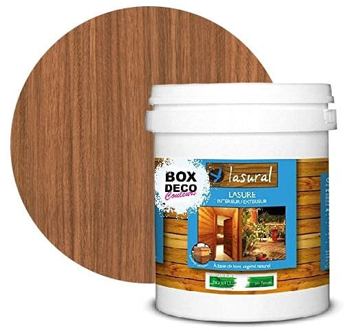 Lasure naturelle bio bois intérieur et extérieur écologique Lasural Natura - 1L, Pin du nord