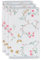Pip Studio Gästetuch-Set Les Fleurs 3X Farbe Weiß, Größe 30x50 x 3