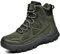 IYVW AS33 703 Stivali da Combattimento Militari mimetici da Uomo Scarpe da Allenamento tattiche Impermeabili Stivaletti Azione Deserto Boot verde 41 EU