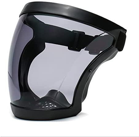 Protective Face Shield, Gesichtsschutz Vollschutzbrille Mit Rahmen, Anti-Fog Anti-Staub Ultra Clear Protective Full Face Shields, Ultraklarer All-Inclusive-Schutz Sanitärer Tröpfchen-Spritzschutz