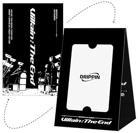 ( NOT AUDIO CD!! ) DRIPPIN VILLAIN:THE END 1st Album ( POCA Ver. ) K-POP SEALED