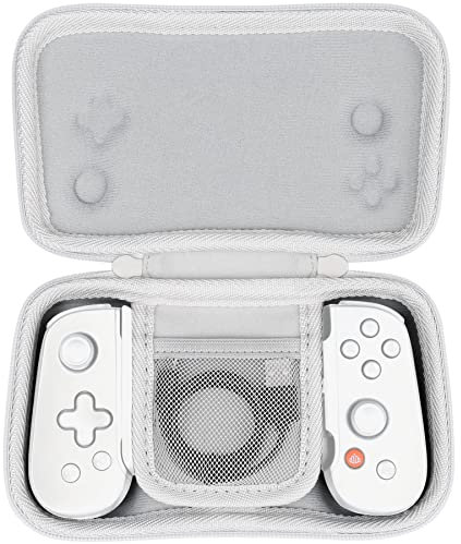 Aenllosi per Backbone One 2a Generazione/Backbone One Controller per Gaming Mobile Custodia Rigida da Trasporto, Solo Custodia, Bianco