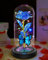 Muttertags-Rosenblumen, Geschenke von der Tochter, Geburtstagsgeschenk für Frauen, Galaxie-Glas-Schmetterling, beleuchtete LED für immer Rose in einer Glaskuppel, Muttertagsgeschenk