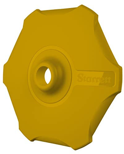 Starrett Sharpening Steel Protector - BKY5 Yellow Antimicrobial Sanitized Guard Polypropylene for Hand & Wrist Protection - Durable & Easy-to-Clean Knife Sharpener Accessory