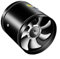 Powerful Mute Exhaust Fan,Inline Extractor Fan,Portable Extractor Fan,Multifunctional Powerful Mute Exhaust Fan,4''6'' Pipe Vent Exhaust Fan For Kitchen,Toilet, Office(4” Black