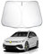 SKTU Parasol para Coche Compatible con V * W Golf 8 Seαt Leon MK4 / Cupra Formentor Parasoles Coche Delantero Plegable con Protección UV