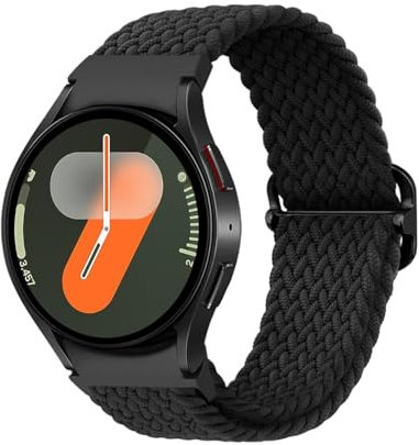 NewJourney One Klick No Gap Armband Kompatibel Mit Samsung Galaxy Watch 7 6 4 5 40mm 44mm/4 Classic 42mm 46mm/5 Pro 45mm 20mm Elastisches Sportarmband für Damen Herren