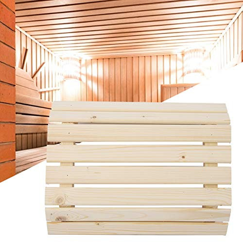CYTGOUPER Práctica pantalla de madera para sala de sauna, lámpara a prueba de explosiones, accesorios para salas de sauna de alta temperatura