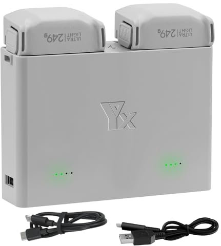 XBERSTAR Mini 4ProTwo-Way Charging Hub for DJI Mini 4 Pro/Mini 3/Mini 3 Pro Battery Charger Drone Accessories