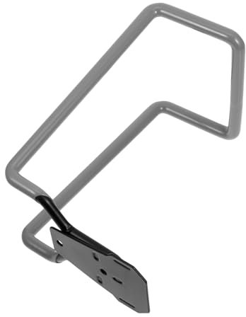 BEBEMOKO Haken für Garagenaufbewahrung, schwarze Haken, robuster Kleiderständer, Schlauchdrahthalter für Kordeln, Drahtbügel, robuste Haken, Leiterständer, hängende Hosthalterung, Hooka-Leiter-Haken,