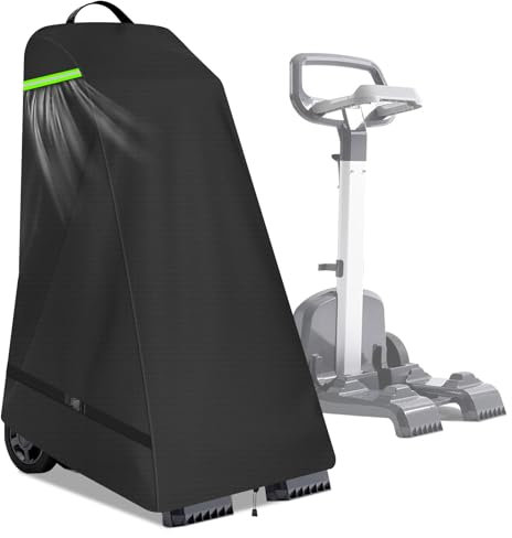 GJMZTQG Housse de Protection pour Robot Nettoyeur de Piscine, Housse pour Robot Nettoyeur de Piscine, Housse de Protection Robot Piscine Dolphin,66 x 56 x 107 cm, Noir (Schwarz)