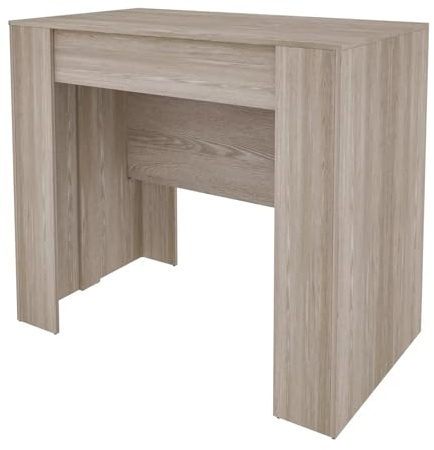 Bricozone Consolle Allungabile Estensibile Fino A 3 Metri Tavolo 14 Posti Salvaspazio Design Moderno Ed Elegante per Casa E Ufficio Soggiorno Ingresso 78 x 51 x 90 cm (Rovere)