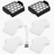 Replacement Filters for Shark Lift-Away Vacuum Cleaner NV602UK NV602UKT NV702UK NV702UKT NV612UK NV612UKT NZ690UK NZ690UKT NZ710UK, Includes 4 Foam Filters, 2 HEPA Filter, and 1 Small Cleaning Tool