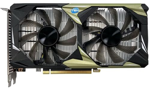 SIMPLETEK - Low Profile 6GB GDDR6 Video Card | PCIe 4.0 x8 | Supports 4K 120Hz HDR and 8K 60Hz HDR | Ray tracing