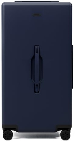 Pastels Koffer – Gepäck aus 100% Polycarbonat, leichte Hartschale mit 4 Spinnrädern und TSA-Schlössern, passend für Ryanair, EasyJet, Jet2 (Pacific Blue, Large)