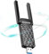 WONLINK WLAN Stick für PC, AX1800 WLAN 6 Adapter USB 3.0 Dual Band mit 2 High Gain Antenna für PC/Desktop/Laptop, Internet Stick Antenne Kompatibel mit Windows 11/10, WPA3