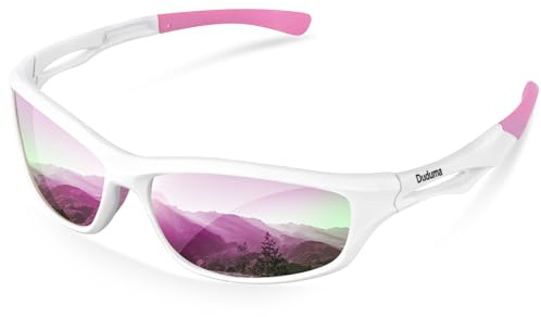 Duduma Sonnenbrille Herren Polarisiert Sport Sonnenbrille UV400 Schutz Sportbrille zum Angeln Laufen Fahrrad brillen für Herren Damen TR90