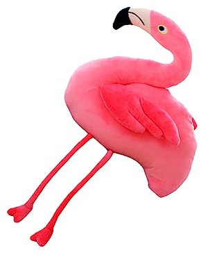 SUPVOX Peluche Flamant Rose Décoration Animale Jouet Fille Animal Décoratif Poupée Rose