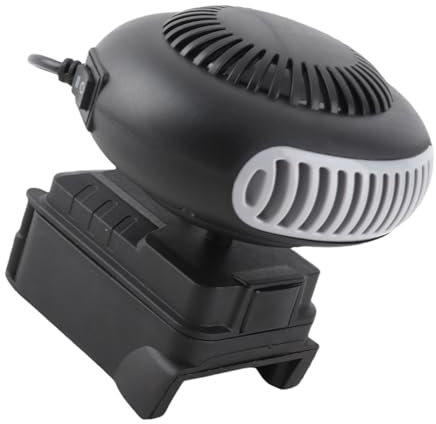 Plyisty Calefacción de la Habitación 2 Temperaturas Tranquilas de 170 W Calefacción de Espacio Eléctrico Portátil con Dos Salidas USB para Uso Versátil