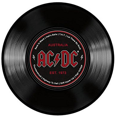Tapis de Souris AC/DC 1012517710 - Disque de 20 cm