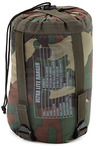 Matthias Kranz Army Schlafsack Ultra-Lite Ranger BW Bundeswehr Commando KSK in Verschiedenen Farben (Woodland)