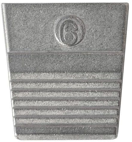 2 Hammerkeile Hammerkeil Ersatzkeile für Hämmer Keile Eisenaxtkeile Griffspaltkeil Hammer Größe 6 (2 Stück Größe 6)