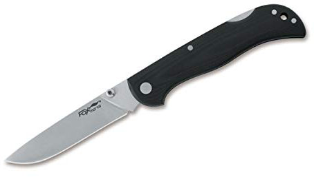 Fox Knives 01FX717 Taschenmesser Model 500 Schwarz, Klingenlänge: 8,5 cm