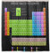 BIGJOKE Duschvorhang, Periodensystem der Elemente, Bildung, schimmelresistent, wasserdicht, Polyestergewebe, Badezimmervorhang, 12 Haken, 167,6 x 182,9 cm, Heimdekoration