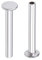 sourcing map 100 Stk. Aluminium Flachkopf Halbröhrennieten Silber M2x14mm