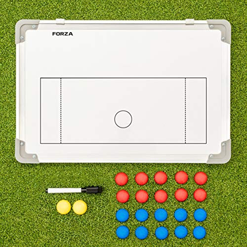 FORZA Coaching Tafeln │ (Wählen Sie Ihr Sport aus) │ 5 Taktische-Tafeln, die einfach zu abwischen sind│ Stifte Werden enthalten (45cm x 30cm Coaching Tafel, Lacrosse)