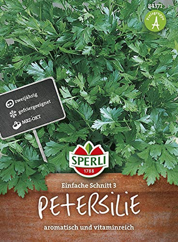 Sperli 84371 Perejil Fácil Corte 3 (Semillas de perejil)