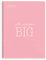 MIQUELRIUS - Notizbuch Messages - 1 farbiger Streifen, A4, 80 Blatt horizontale Linien, Papier 90 g, 4 Bohrungen, Einband aus extra hartem Karton, Farbe Rosa